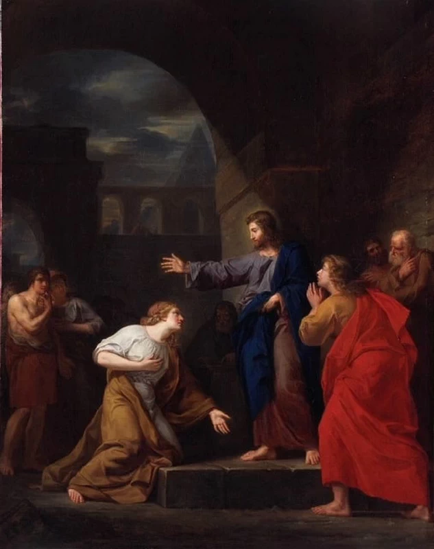 La donna cananea ai piedi di Gesù Cristo, 1784 - Angers, Museo delle Belle Arti
